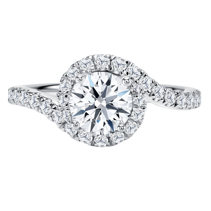 SK Jewellery Star Carat Classic Twisted Diamond Ring | SK Jewellery