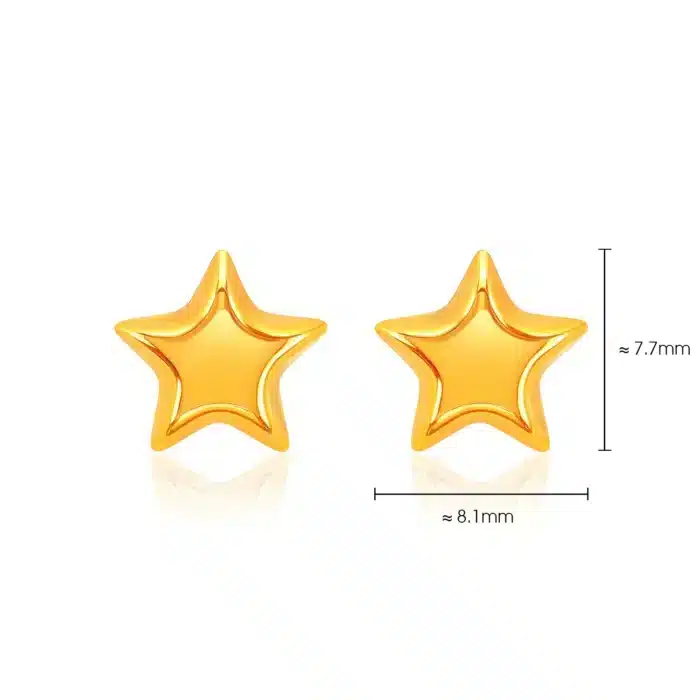 SK 916 Star Stud Earrings