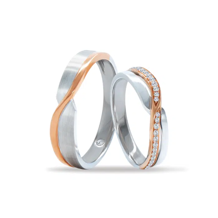 Buy TOMEI TOMEI Perfect Match Couple Rings, Yellow Gold 916  (XD-YG0318R-M-1C) Online | ZALORA Malaysia