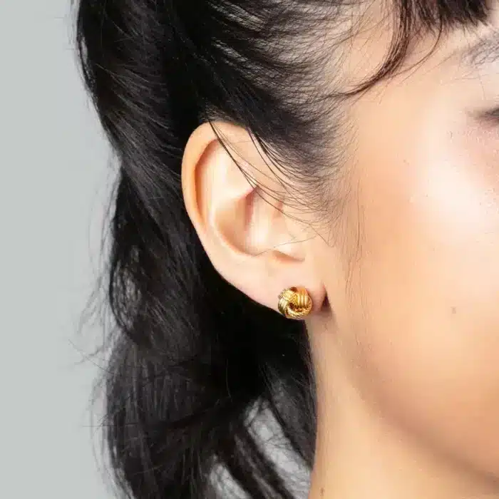 SK 916 Alodia Gold Earrings