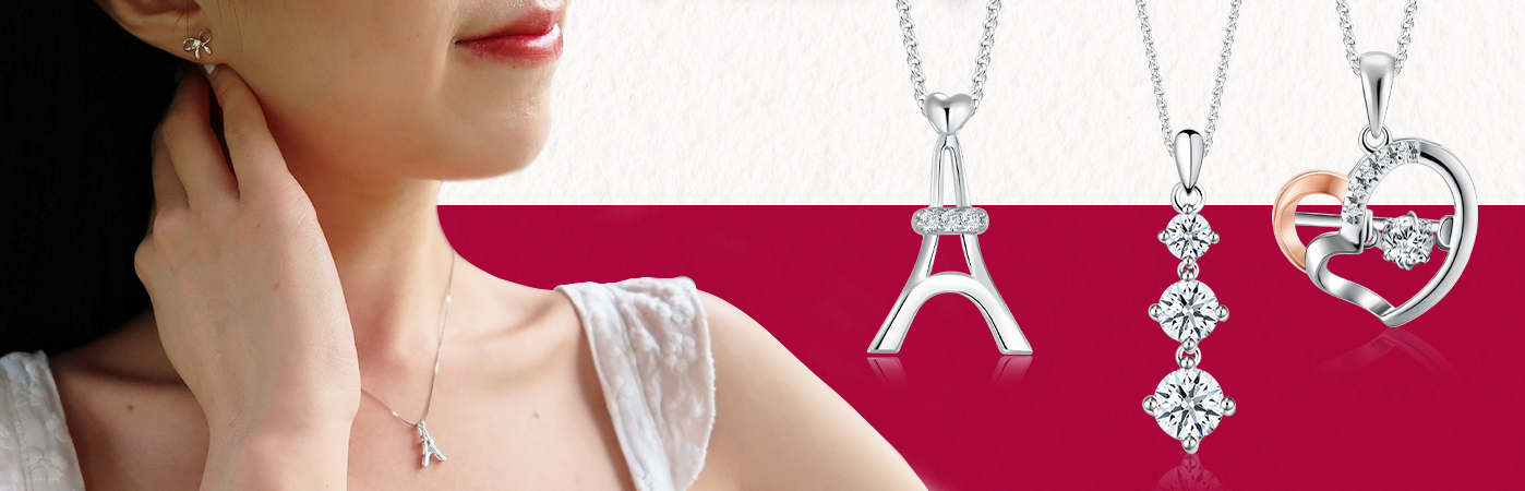 Pure diamond necklace on sale set with price