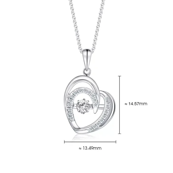 Latte Love Diamond Pendant