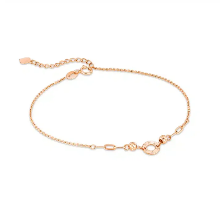 Cassia 14K Rose Gold Loca Bracelet