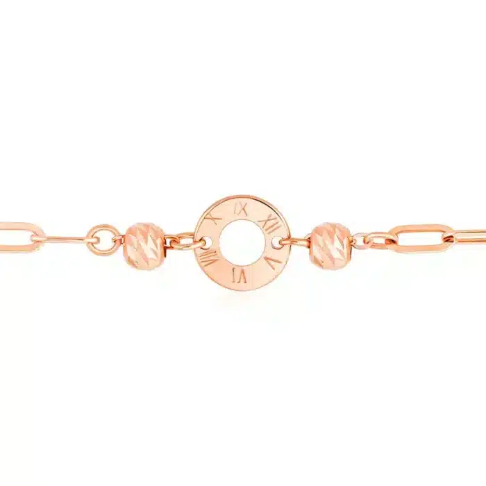 Cassia 14K Rose Gold Loca Bracelet