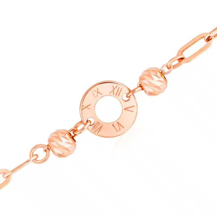 Cassia 14K Rose Gold Loca Bracelet