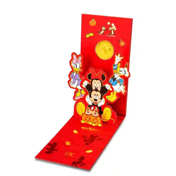 Disney 幸福如意 999 Pure Gold Coin Ang Pow