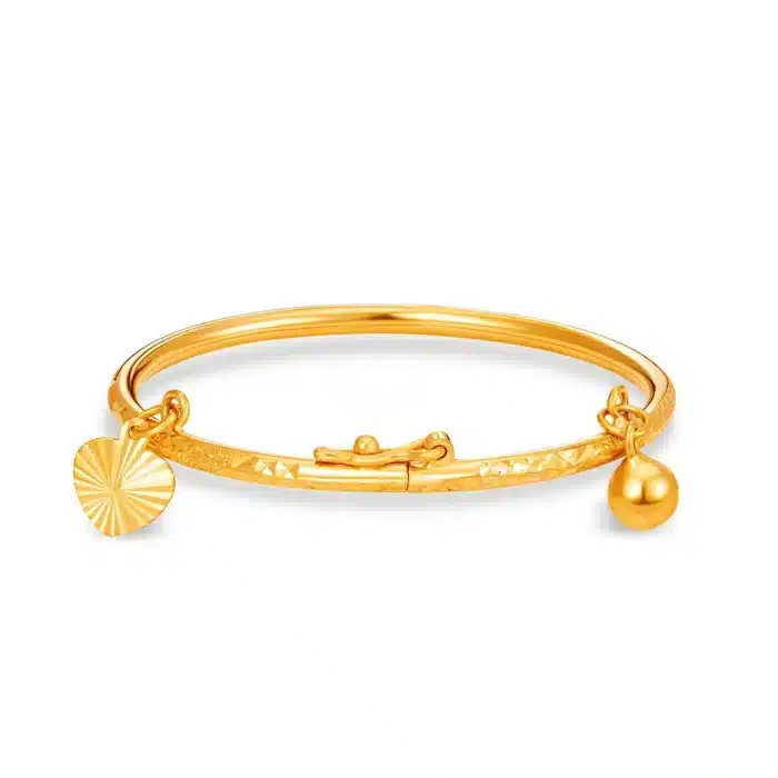 Tiny Treasures 916 Gold Bangle