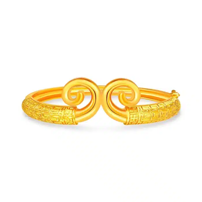 Enchanted Wukong Crown 916 Gold Bangle