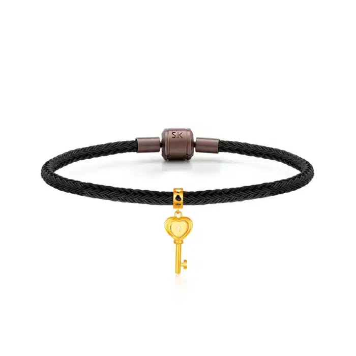 SK 916 Devotion Key Gold Charm