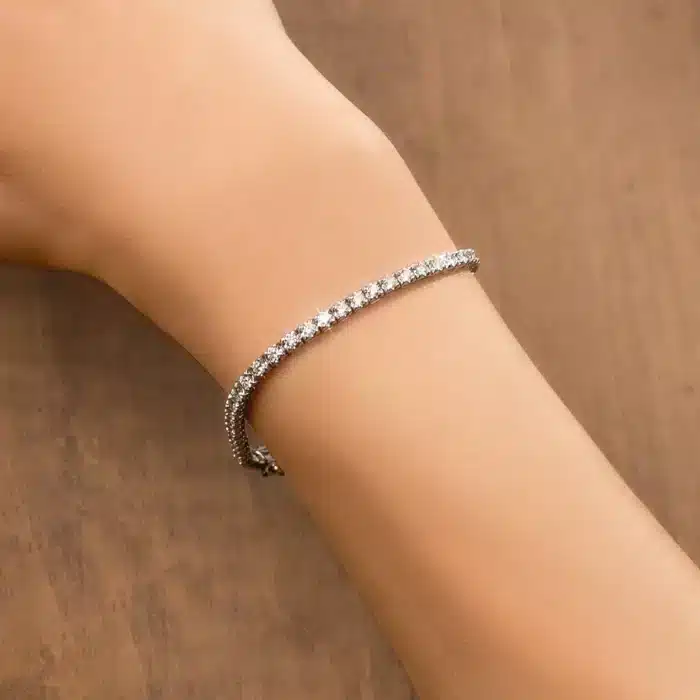 Sovereign Diamond Tennis Bracelet