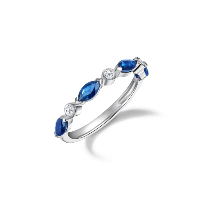 Blue Oasis 10K Diamond Ring