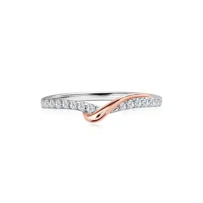 Duo-Bliss Eternity Diamond Ring