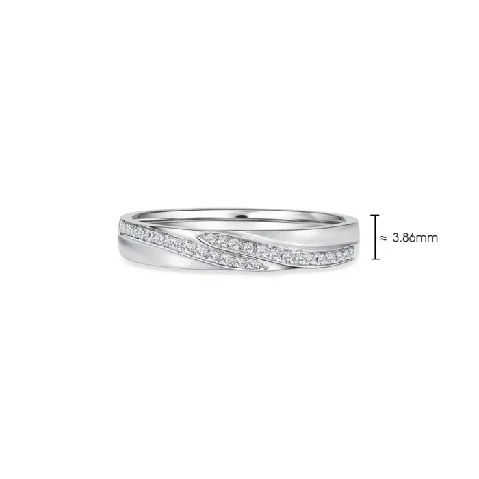 Momento Love Dazzle Diamond Wedding Band