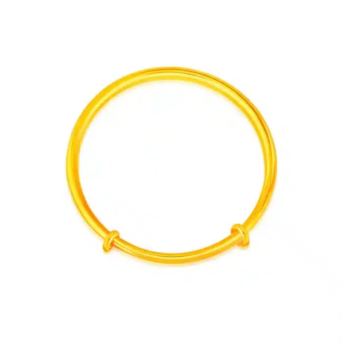 999 Pure Gold Classic Baby Bangle