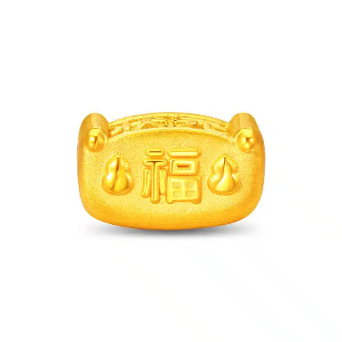 Scholar's Fortune 999 Pure Gold Charm