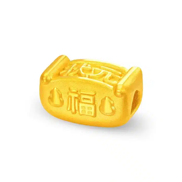 Scholar's Fortune 999 Pure Gold Charm