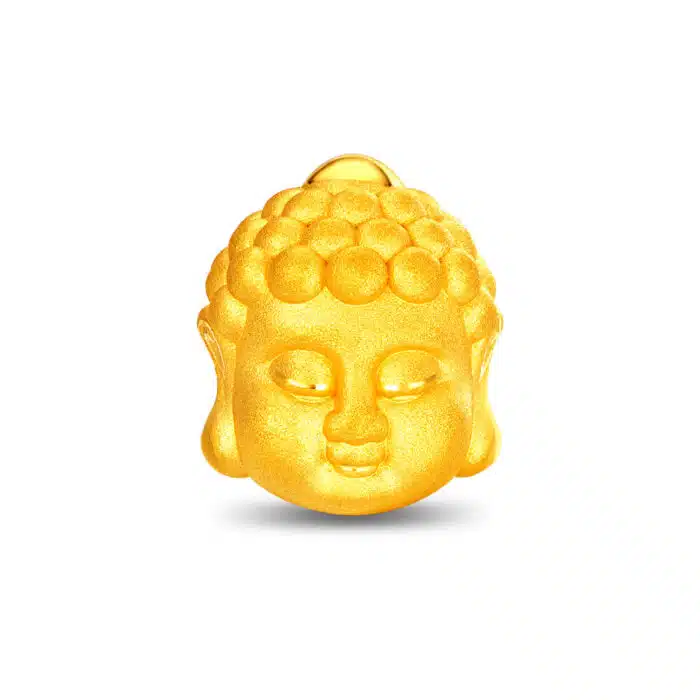 Buddha Serenity 999 Pure Gold Charm