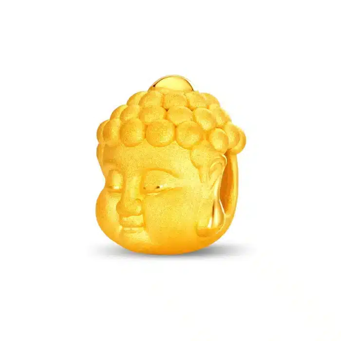 Buddha Serenity 999 Pure Gold Charm