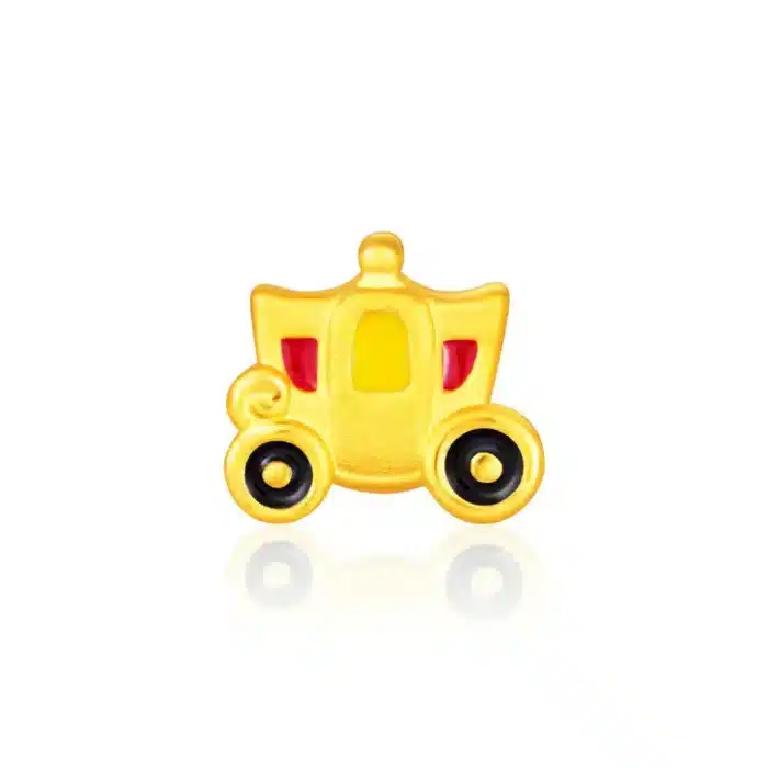 Elegant Carriage 999 Pure Gold Charm