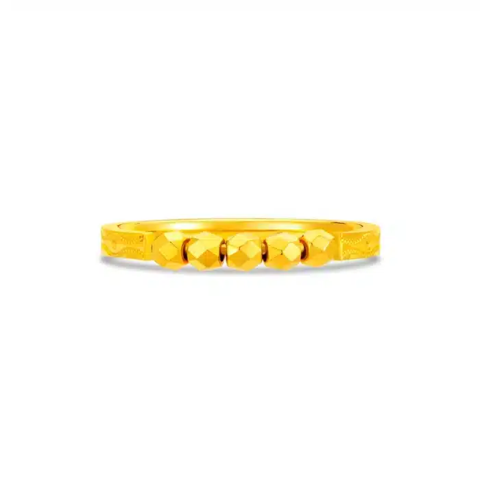 Surge of Elegance 999 Pure Gold Ring