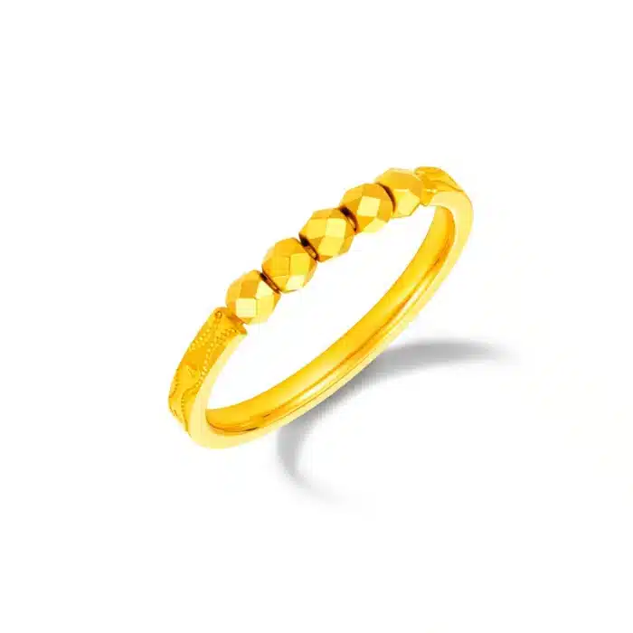 Surge of Elegance 999 Pure Gold Ring