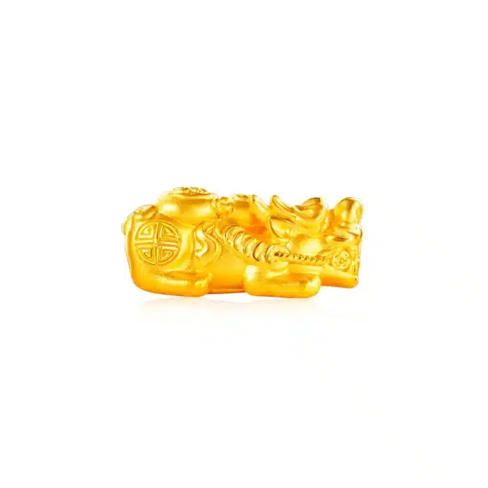 999 Pure Gold Fortune Seeker Pixiu Bracelet