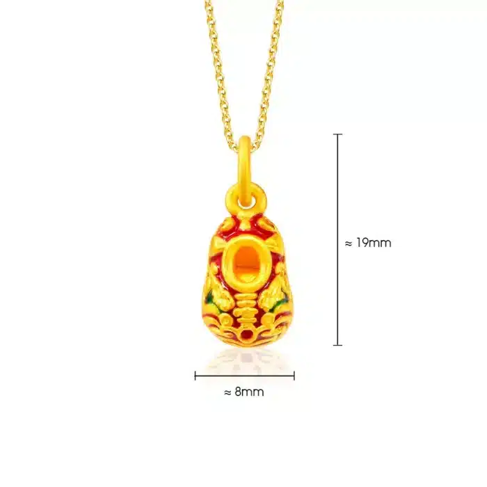 Roly Poly 999 Pure Gold Pendant